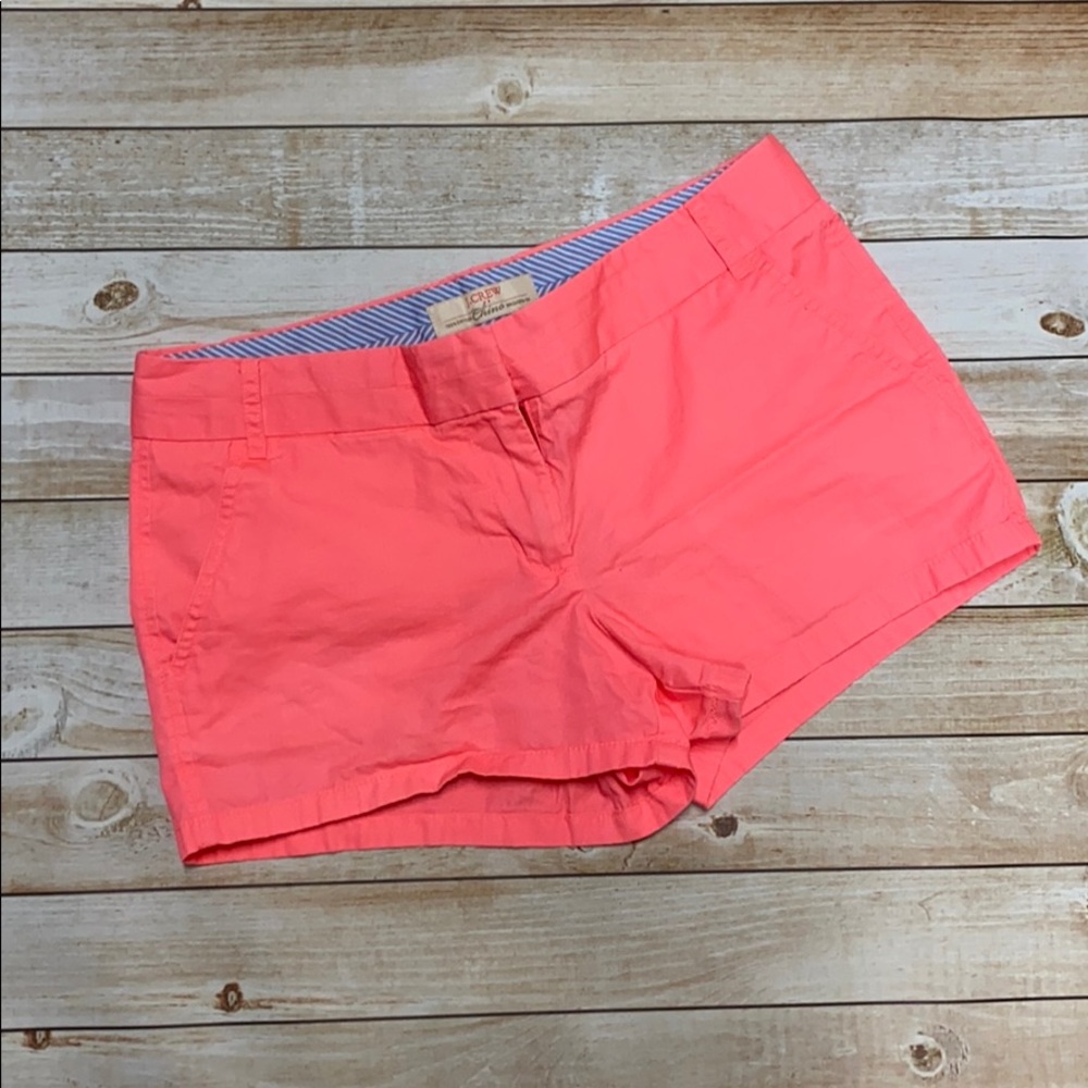 J Crew shorts - 3.5in inseam - Electric Watermelon